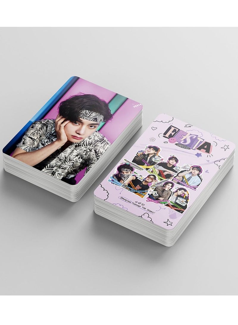 SKYLO 55-Piece Bts Festa Debut With No More Dream Lomo Cards - Image 3