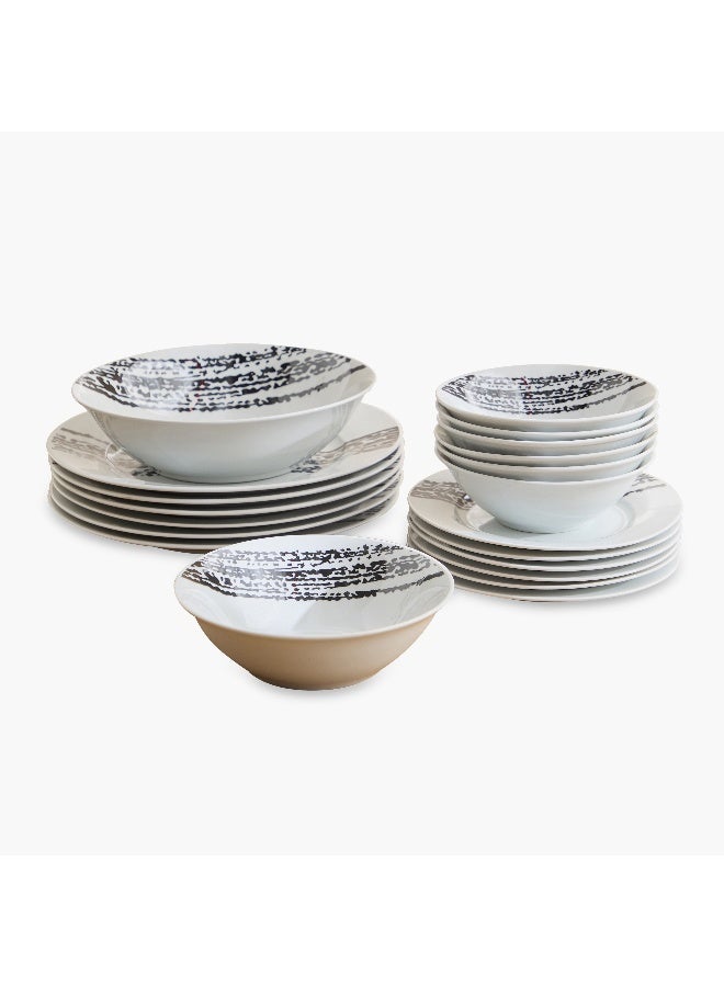 Home Box Bristol 20-Piece Dinner Set - Serves 6 - Image 5