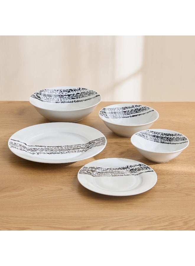 Home Box Bristol 20-Piece Dinner Set - Serves 6 - Image 2
