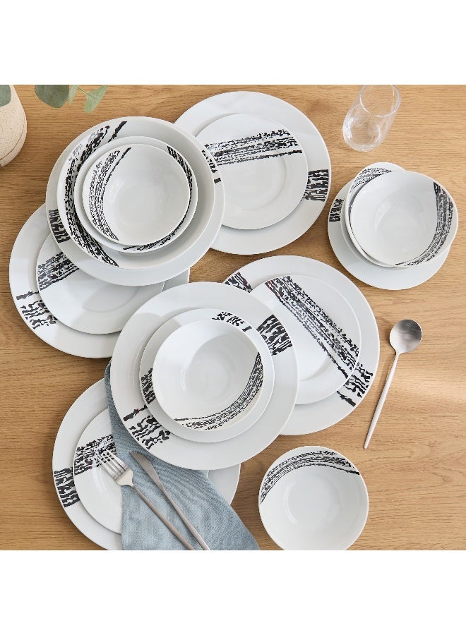 Home Box Bristol 20-Piece Dinner Set - Serves 6 - Image 1