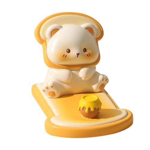 FunBlast Resin Cute Animal Phone Holder – Mobile Stand for Desk, Office & Home, Cute Animal Design Phone Stand for Watching Videos, Reading & Decoration, Home Essential (Bear) - Image 2