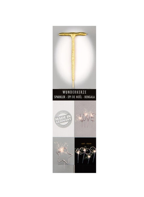 Gold Sparkler Candle T