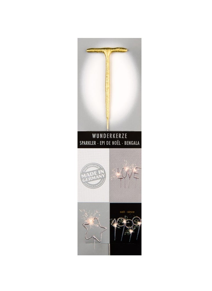 Gold Sparkler Candle T