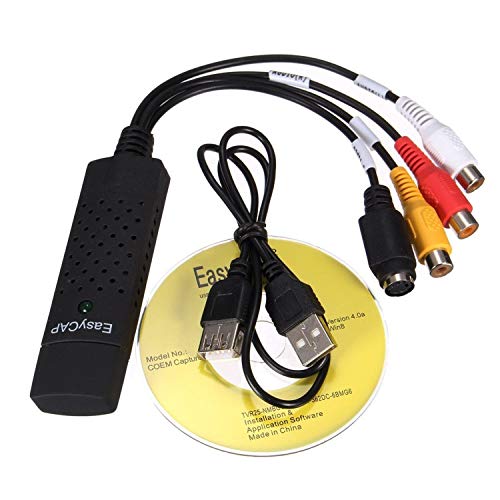 EasyCap Video and Audio Capturing Device, USB, AV (RCA/Composite) Connector, Directly from TV - Image 1