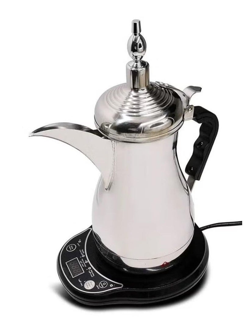 دلة خليج 1 لتر لون فضي - Image 3