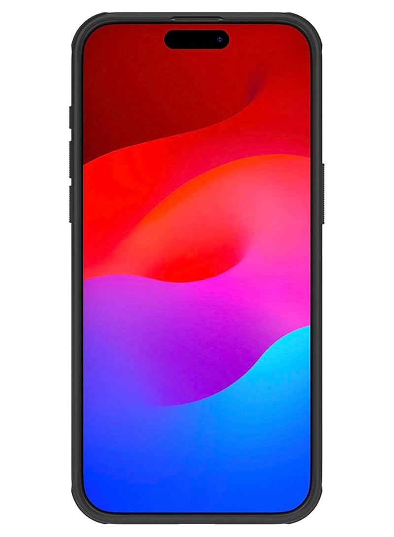 Nillkin Super Frosted Shield Pro Matte cover case for Apple iPhone 15 Pro Max 6.7 (2023)-Black - Image 2