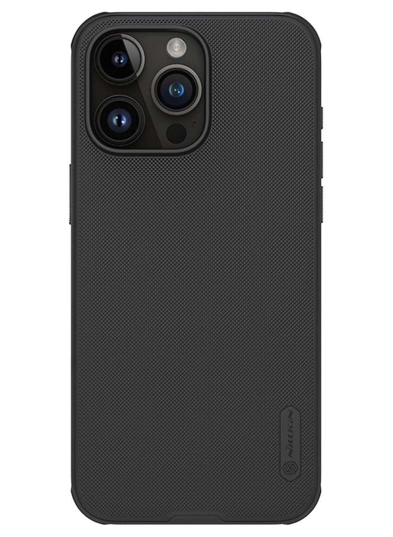 Nillkin Super Frosted Shield Pro Matte cover case for Apple iPhone 15 Pro Max 6.7 (2023)-Black - Image 1