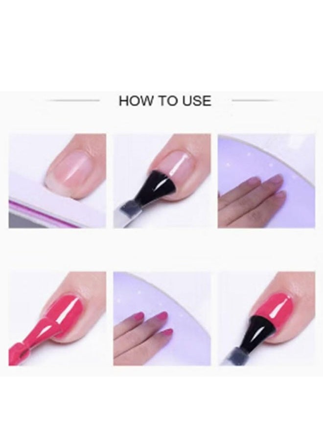Gerenic - Nail Gel Polish Kit Design Art Salon Quick To Build Shape Non-Toxic Materials DIY  8.5ml （6PCS） - Image 1