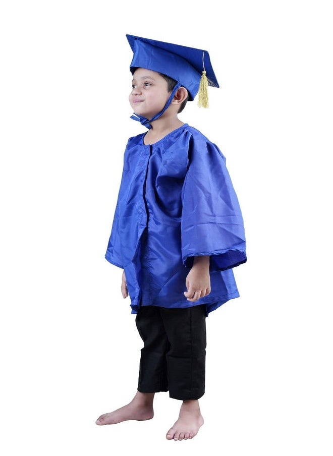 بوك ماي كوستيوم فستان حفل التخرج الأزرق من BookMyCostume، زي تنكري للأطفال والكبار، مناسب للأعمار من 5 إلى 6 سنوات  - Image 4