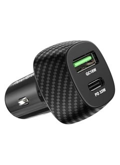 51W Dual usb type Dual usb, Mobile Phone/Tablet/MP3/MP4/other USB Device,QC3.0, PD /38W Dual USB Car Charger, Fireproof Material 2 Port QC2, Fast Charging, Black 1 x USB, TYPE-C(38W) (51W) 1 PC