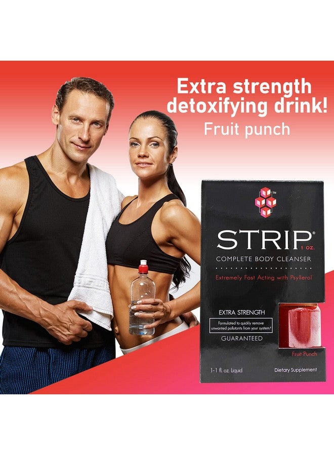 Wellgenix Strip Natural Detox Cleanser Fruit Punch Concentrated Extra Strength 1oz (2 Pack) - Image 3