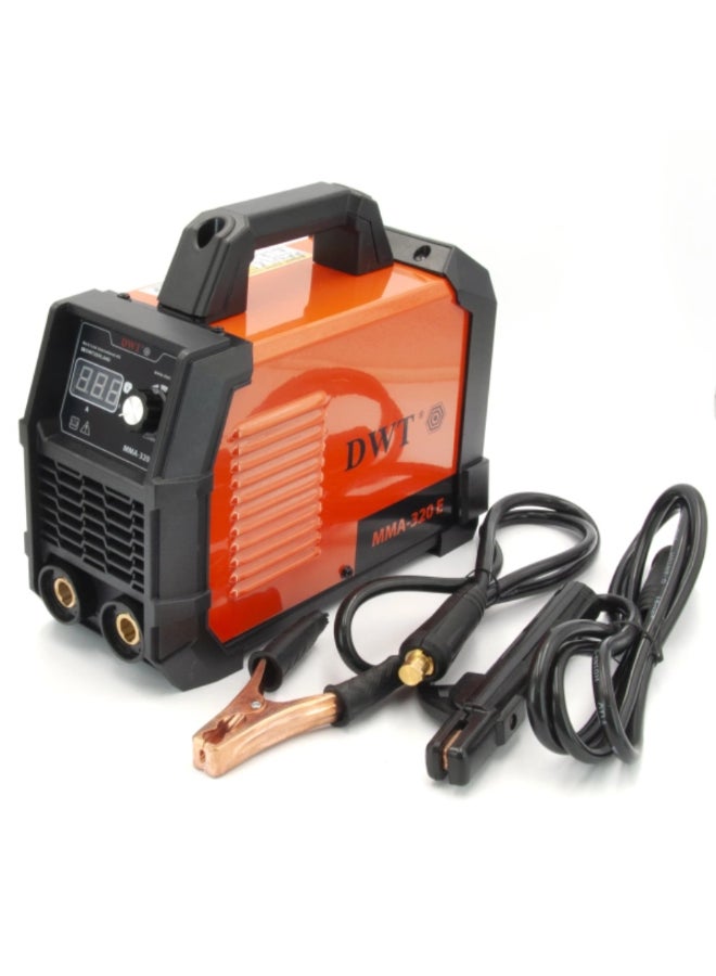 DWT 220V 160A Corded Inverter Welding Machine Black and Orange 27.5 x 39 x 71 cm MMA-320E - Image 2