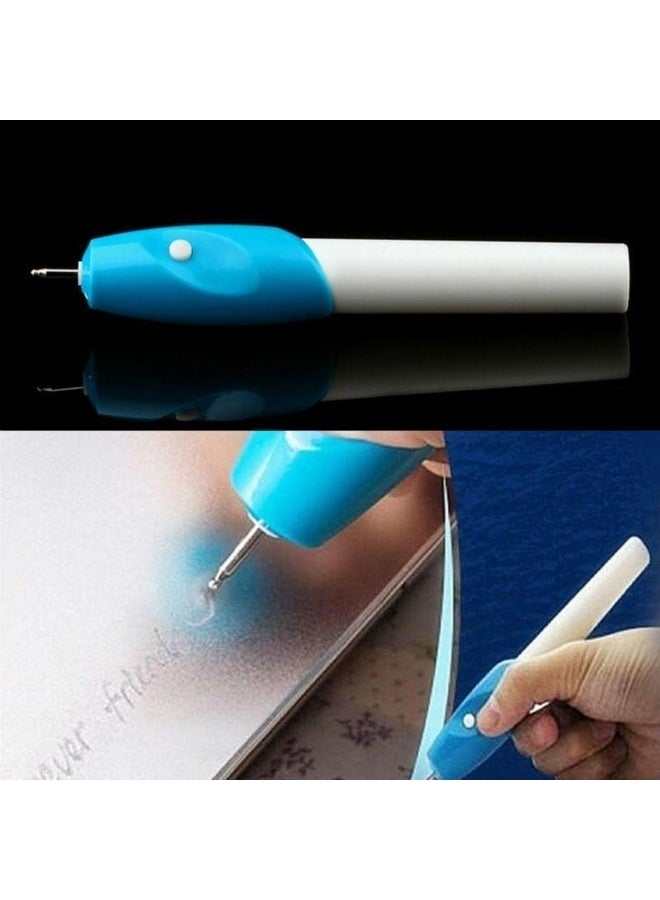 Electric Engraving Engraver Pen Carve Tool For Craft DIY Egg Jewelry Metal Glass - Image 2