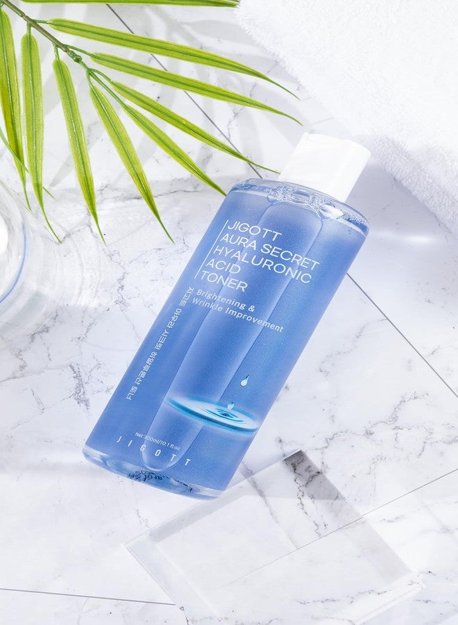 Jigott - Aura Secret Hyaluronic Acid Toner 10.1 FL OZ / 300ml - Image 5