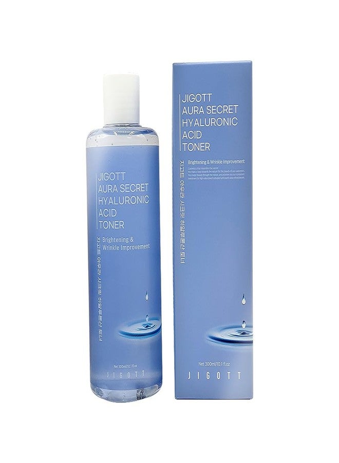 Jigott - Aura Secret Hyaluronic Acid Toner 10.1 FL OZ / 300ml - Image 1
