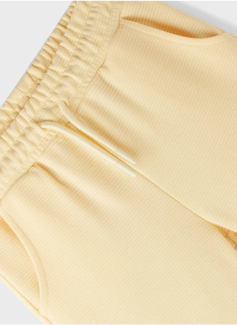 JUNE Textured Shorts
