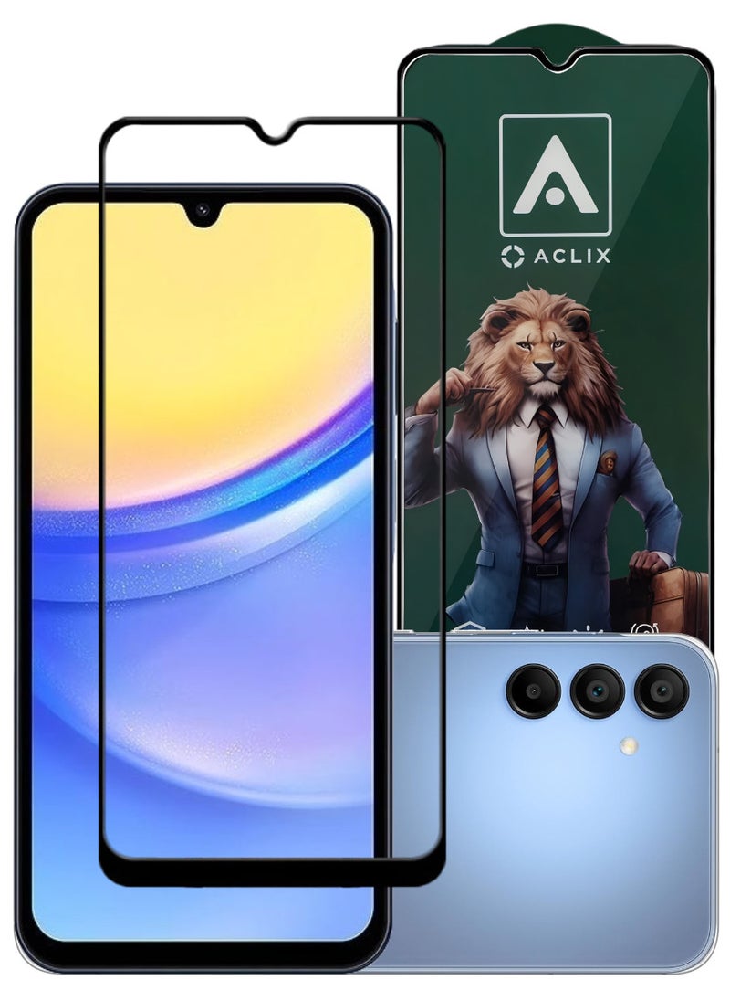 ACLIX Antistatic ESD Dustproof Premium Quality High Definition Tempered Glass Screen Protector Designed For Samsung Galaxy A16 5G - Image 1