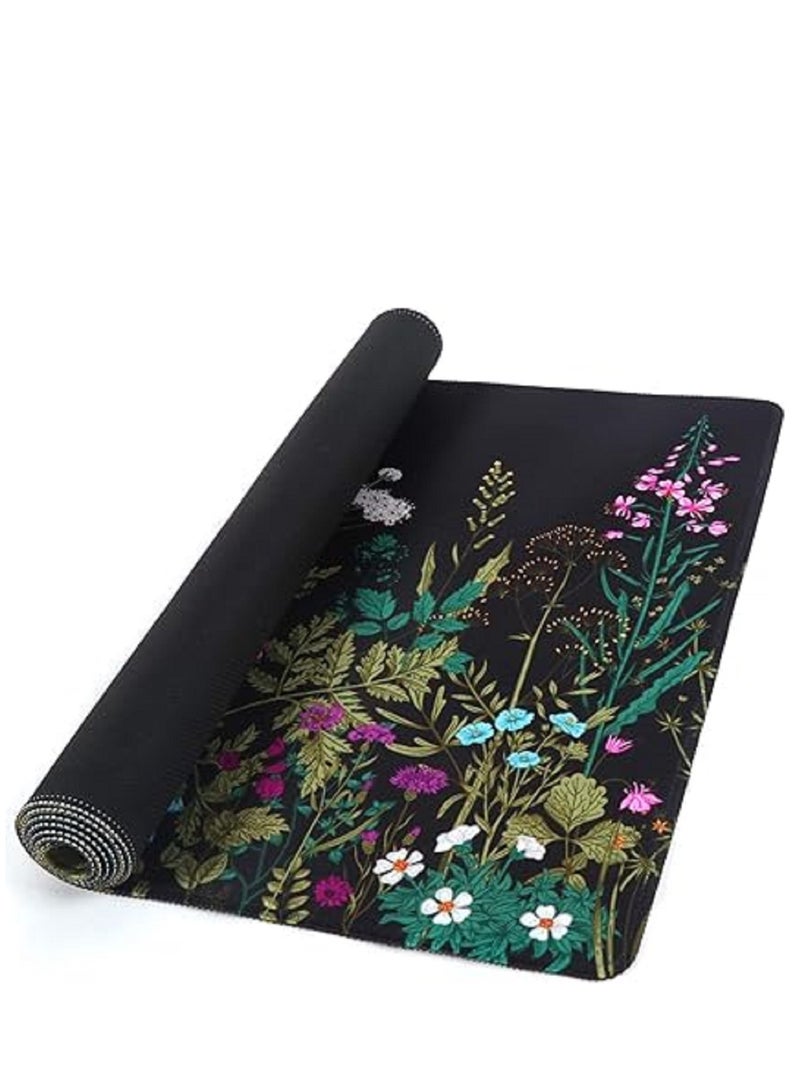 Desk Mat  Big Desk Pad  900x400x3mm  Extended Gaming Mouse Pad  Large Mouse Pad For Desk Rubber Base Mousepad With Stitched Edges  Keyboard Mouse Mat For Work  Game  Office  Home - Image 5