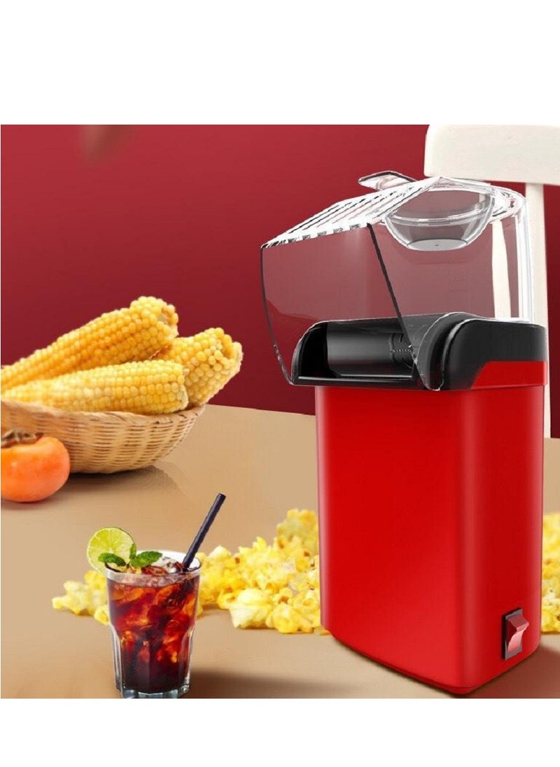Generic - Efficient Electric Hot Air Popcorn Popper Maker with Measuring Cup for Precise Portioning of Popping Corn Kernels, Simplifying Popcorn Making - Image 1