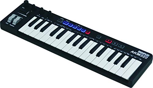 midiplus AKM322 mini size 32 keys USB MIDI Keyboard Controller - Image 3