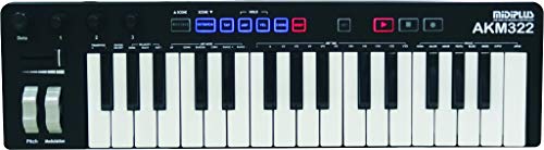 midiplus AKM322 mini size 32 keys USB MIDI Keyboard Controller - Image 5