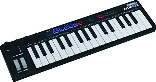 midiplus AKM322 mini size 32 keys USB MIDI Keyboard Controller - Image 2