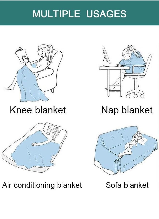 DUNISO Bedsure Throw Blanket for Couch Cream White Versatile Knit Woven Blanket for Chair Bed and Living Room Sofa Slipcovers Blanket with Tassels for Pets Kids 130*180cm  - Image 4