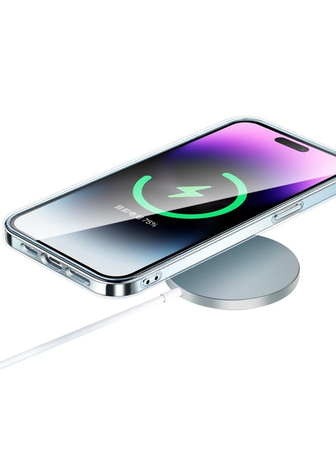 S-TOP Case For iPhone 14 Plus MagSafe Gradient Phone Case - Image 4
