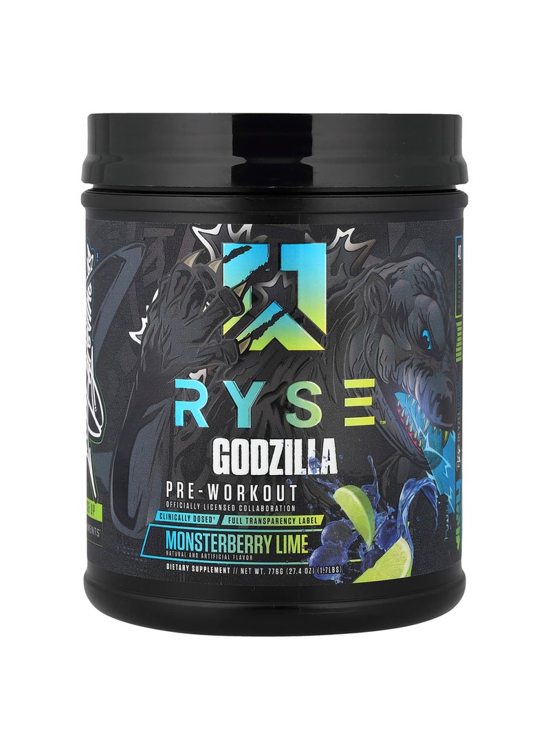 Godzilla, Pre-Workout, Monsterberry Lime, 1.74 lbs (776 g)