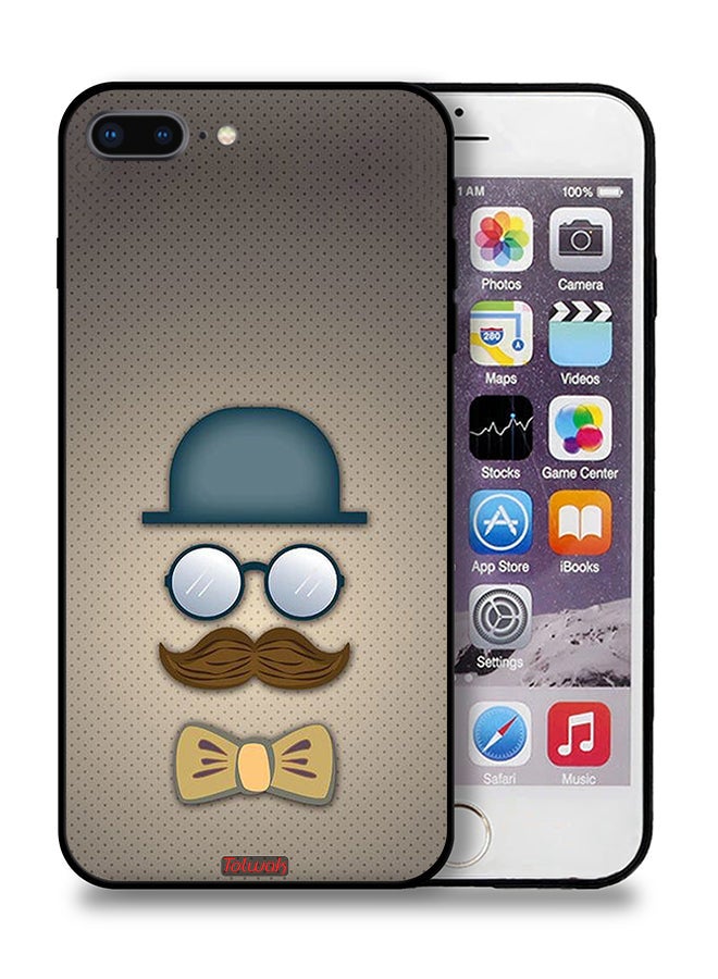 Tolwak Apple iPhone 7 Plus Protective Case ManS Head Art - Image 1