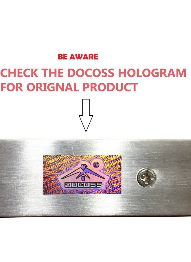 دوكوس - DOCOSS ® - عبوة من قطعتين - خطافات ملابس كلاسيكية لامعة - 6 دبابيس لتعليق الملابس على الحائط والباب والسكك الحديدية لتعليق المفاتيح والملابس والمناشف - خطاف فولاذي (2) - Image 1