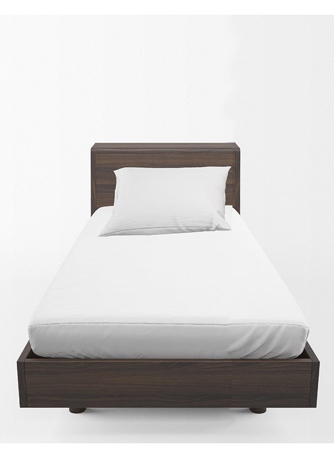 Home-Tex Design - 2-Piece Hometex Design Single Size Percale White Flat Sheet Set - 1 Flat Sheet (180x260cm) + 1 Pillow Cover (50x75cm) - Image 1