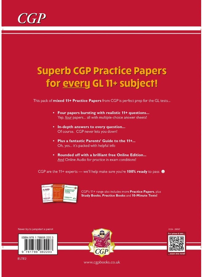 11+ GL Practice Papers Mixed Pack - Ages 10-11 (with Parents' Guide & Online Edition) - Image 2