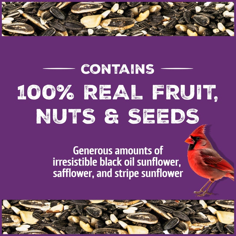 Pennington Pride Songbird Nut & Fruit Blend, Wild Bird Seed for Outside Feeders, Advanced Nutrition Formula for Bird Health, 10-lb. Bag - Image 2