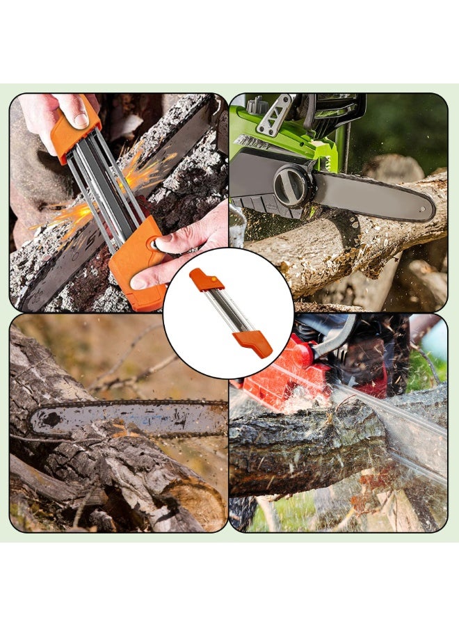 2-in-1 Chainsaw Sharpener for Stihl 3/8" P Saw Chain, Easy File Tool, 5/32 inch (4.0mm) Diameter - Image 5