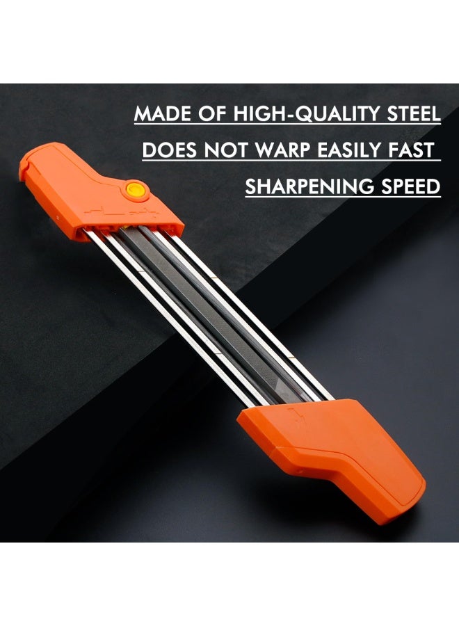 2-in-1 Chainsaw Sharpener for Stihl 3/8" P Saw Chain, Easy File Tool, 5/32 inch (4.0mm) Diameter - Image 3