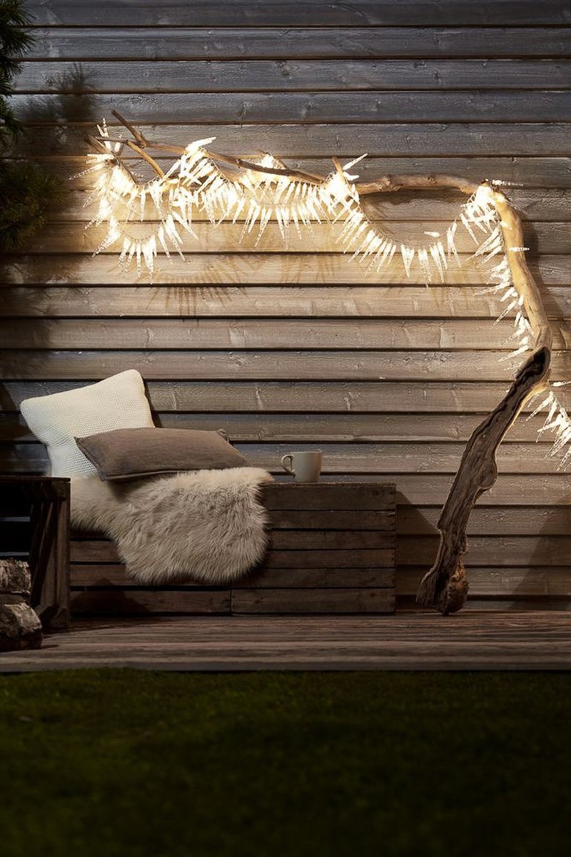 Tchibo Outdoor Light Chain With LED, White - Image 1