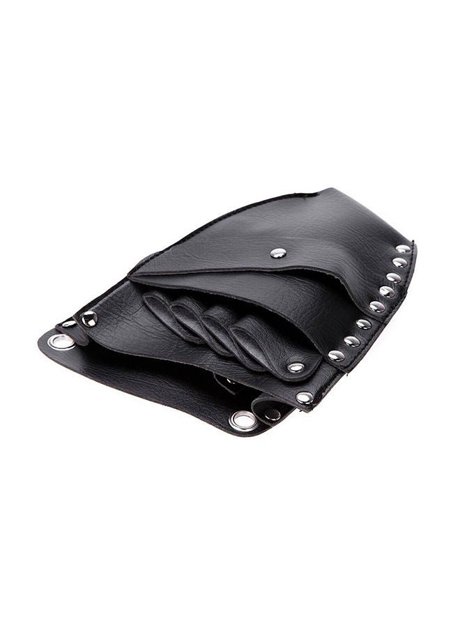 NIBEMINENT Barber Scissor Hairdressing Holster Pouch With Waist Shoulder Belt Black 21x17x5centimeter - Image 5