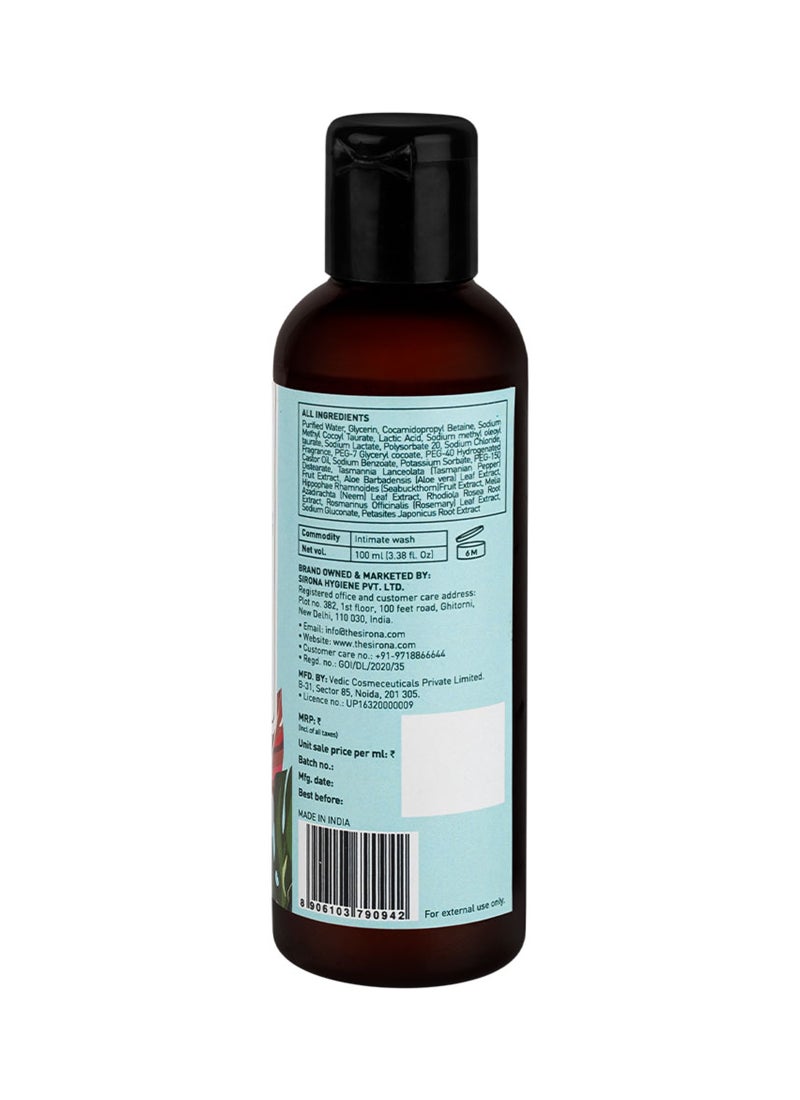 Sirona Refreshing Intimate Wash For Men And Women 100ml - Image 2