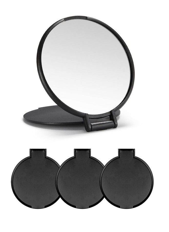 Compact Mirror Bulk Round Makeup Mirror For Purse Set Of 3 2.6 L X 2.37 W (Black) - pzsku/ZD8014AED5F4C9FAC4EBCZ/45/_/1707976666/e48b5583-9a4b-4d24-a4ba-34454990f825