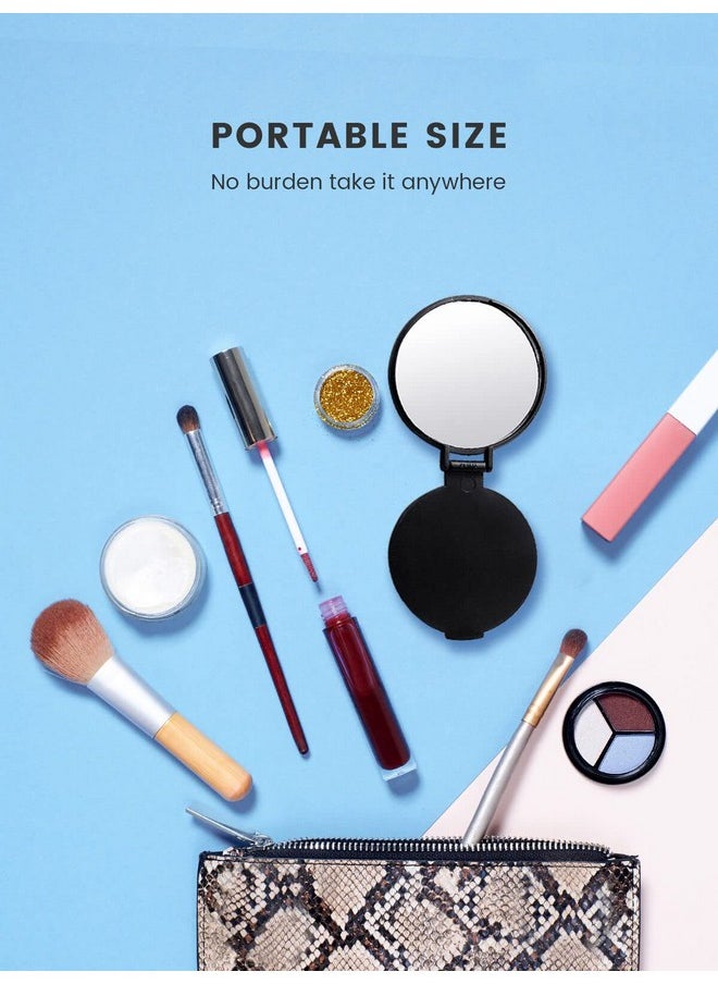 Compact Mirror Bulk Round Makeup Mirror For Purse Set Of 3 2.6 L X 2.37 W (Black) - pzsku/ZD8014AED5F4C9FAC4EBCZ/45/_/1707977070/d1a9cc8c-61ee-4777-88f3-d5f27b000cf5