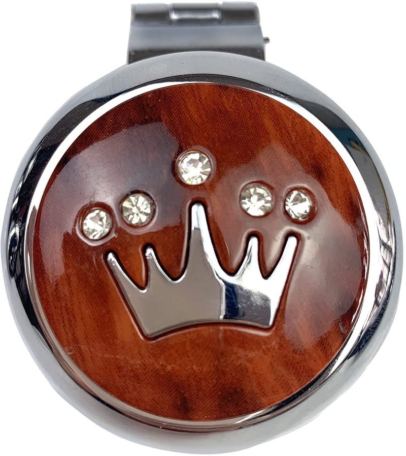 Ostin Universal Car Steering Wheel Spinner Knob, Power Handle Ball Booster Spinner Knob, Car Steering Wheel Assist Knob Steering Handle Ball Steering (Brown queen) - Image 4
