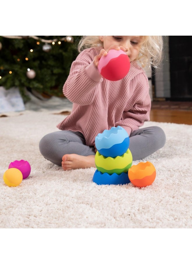 Fat Brain Toys Tobbles Neo, Creative Toddler Sensory and Learning Toys for Kids 6 Months and Up, For Early Development
