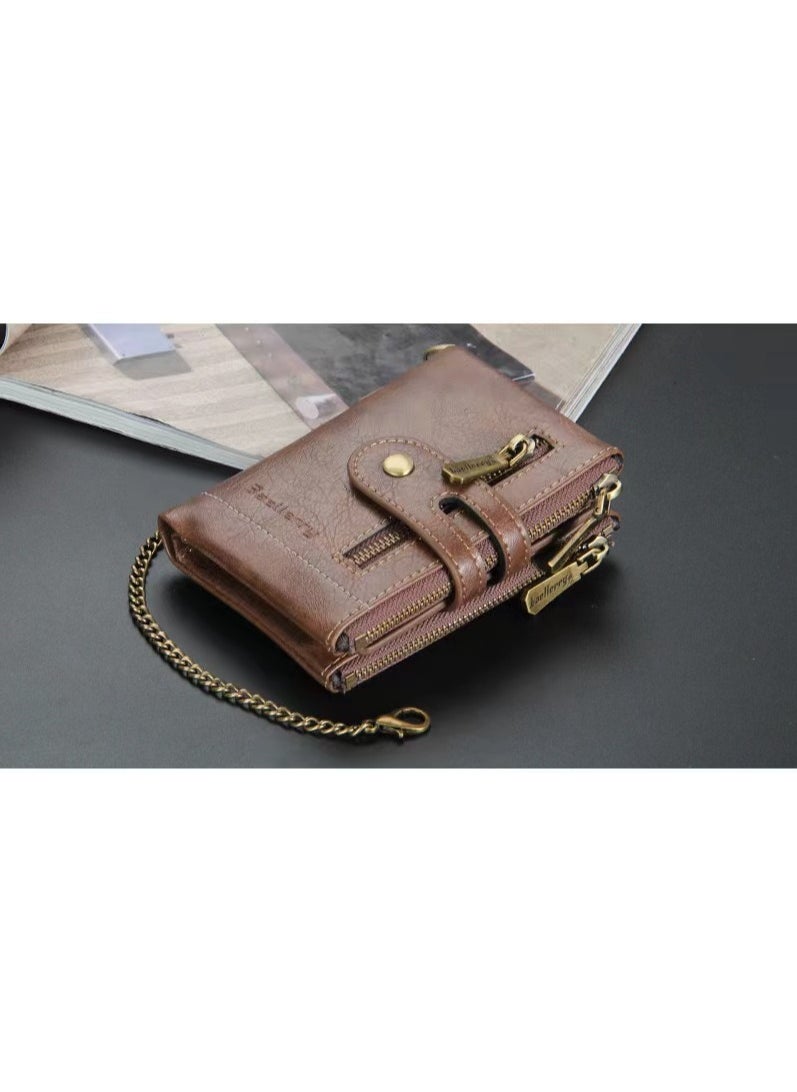 baellerry Leather Wallet Khaki  - Image 2