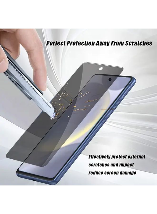 5 حزمة واقي شاشة زجاجي مقوى أسود لهاتف Galaxy A21s، مقاوم للخدش 9H، خالٍ من الفقاعات - Image 5
