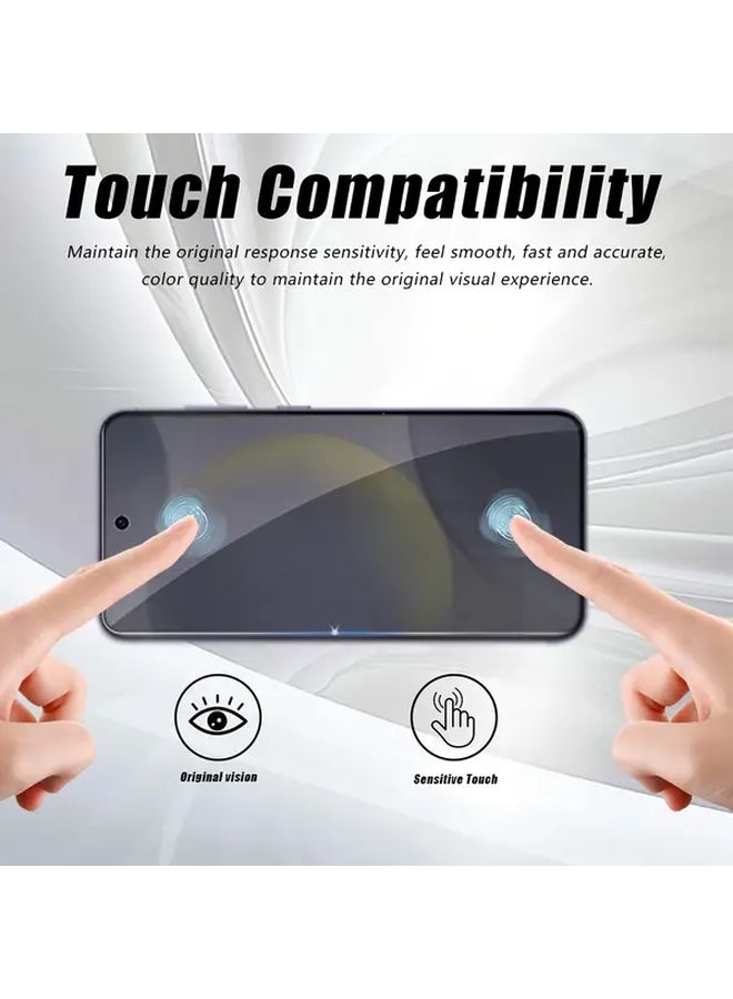 5 حزمة واقي شاشة زجاجي مقوى أسود لهاتف Galaxy A21s، مقاوم للخدش 9H، خالٍ من الفقاعات - Image 2