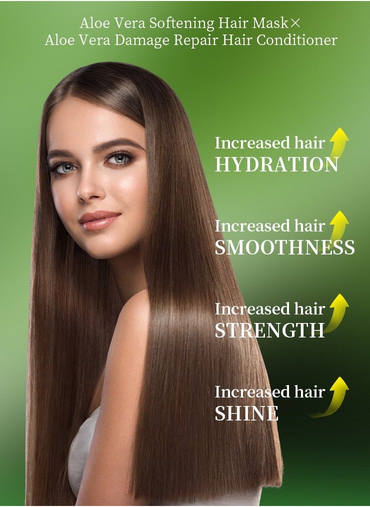 Aloe Vera Conditioner 510ml - Hydrating & Detangling
