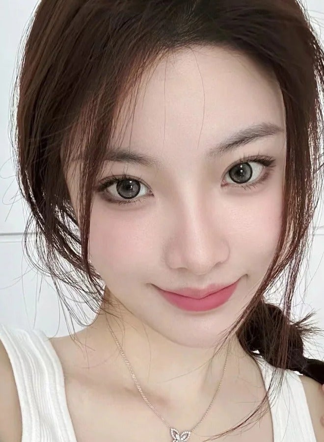 ميل كريك ميلك كريك العدسات اللاصقة الملونة 14.5mm هيدروجيل العدسات المتاحة لمدة 12 شهرا 1 زوج من النظارات السوداء 2 - Image 3