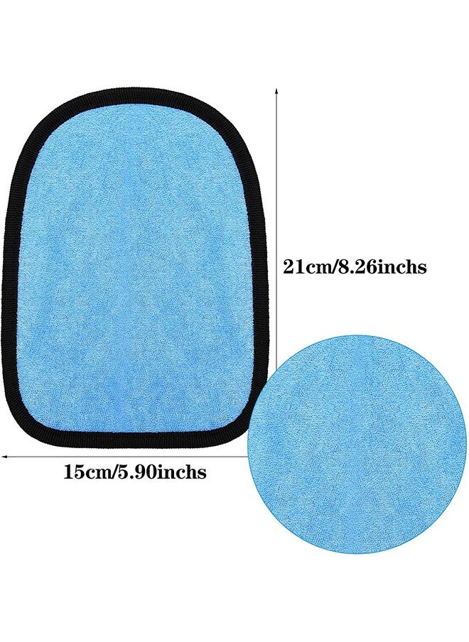 Arabest Sand Removal Mitt, Portable Beach Sand Cleaner Bag, Travel Mitt for Ocean Beach (Blue)  - Image 2