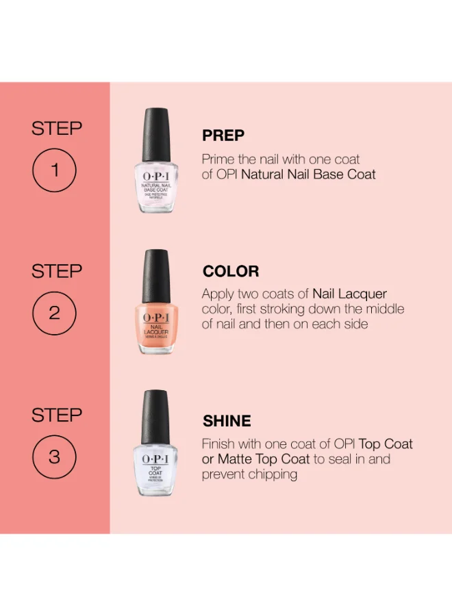 OPI Classic Nail Lacquer - Summer Monday-Fridays, Greens, 15Ml